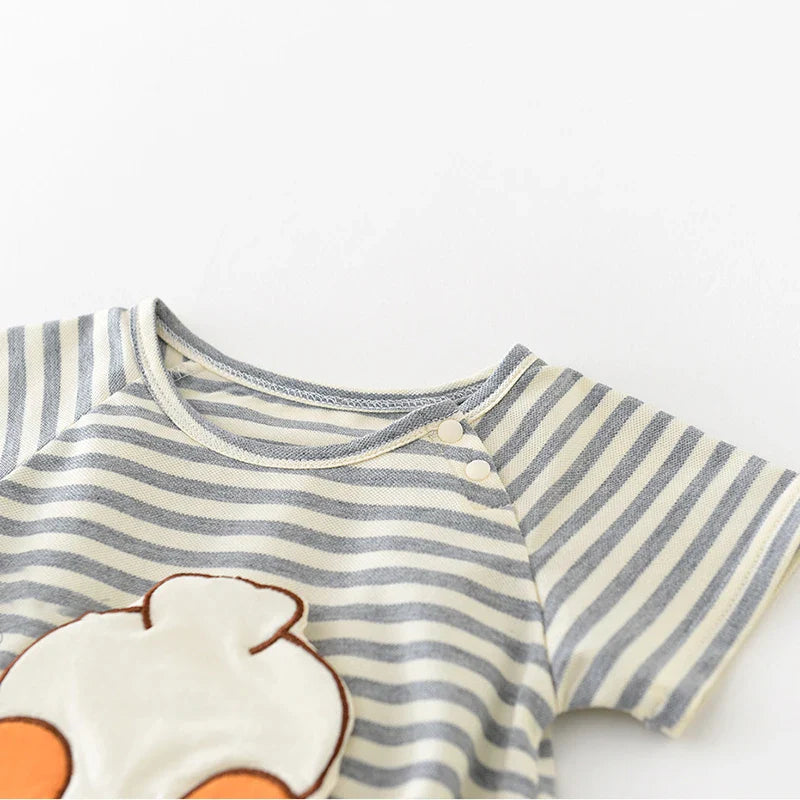 Duckie Short Sleeve Bodysuit Romper