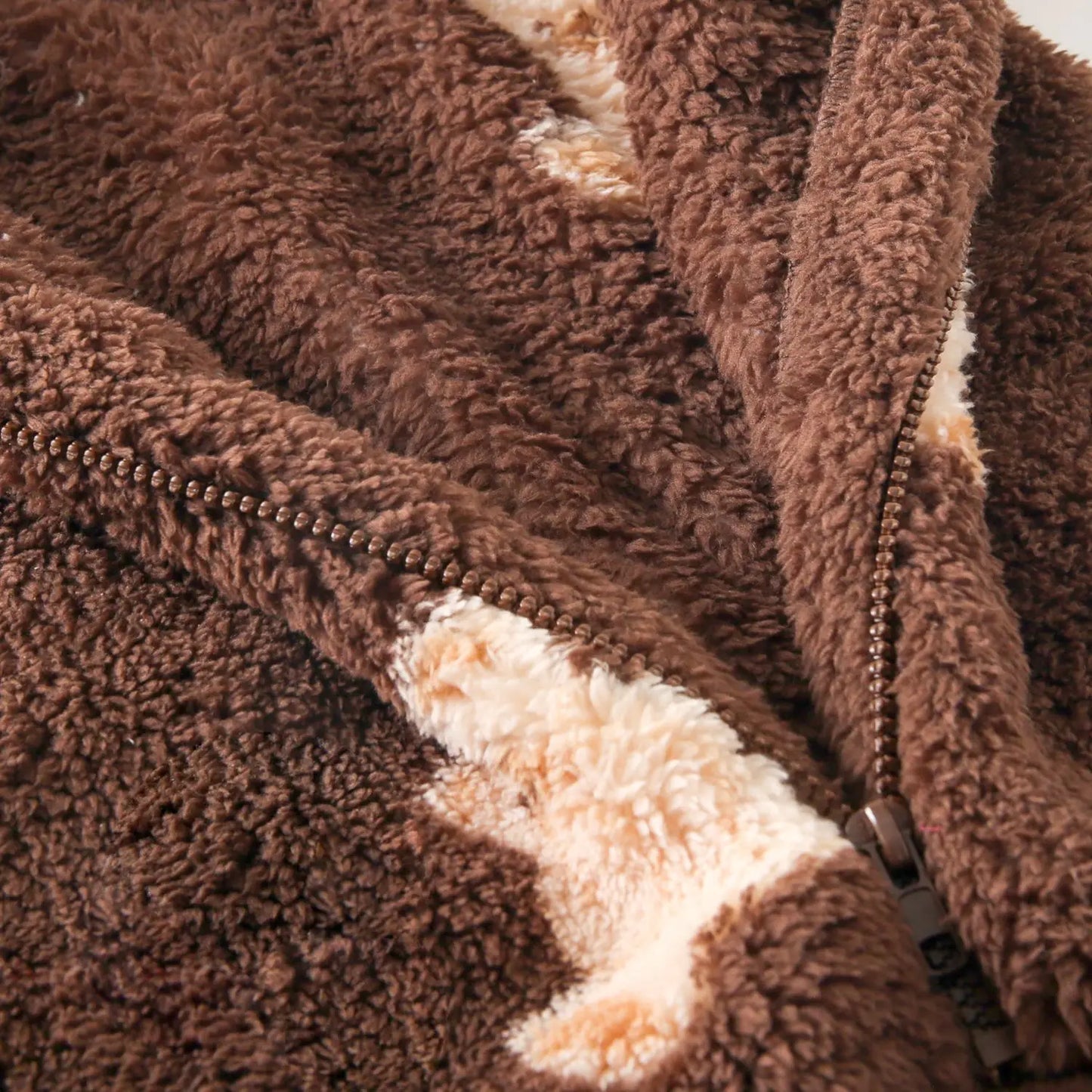 Baby Toddler Boy Girl Winter Clothes Thick Warm Fleece Bear Print Hooded Romper Long Sleeve Zipper Jumpsuit Cute Outfit