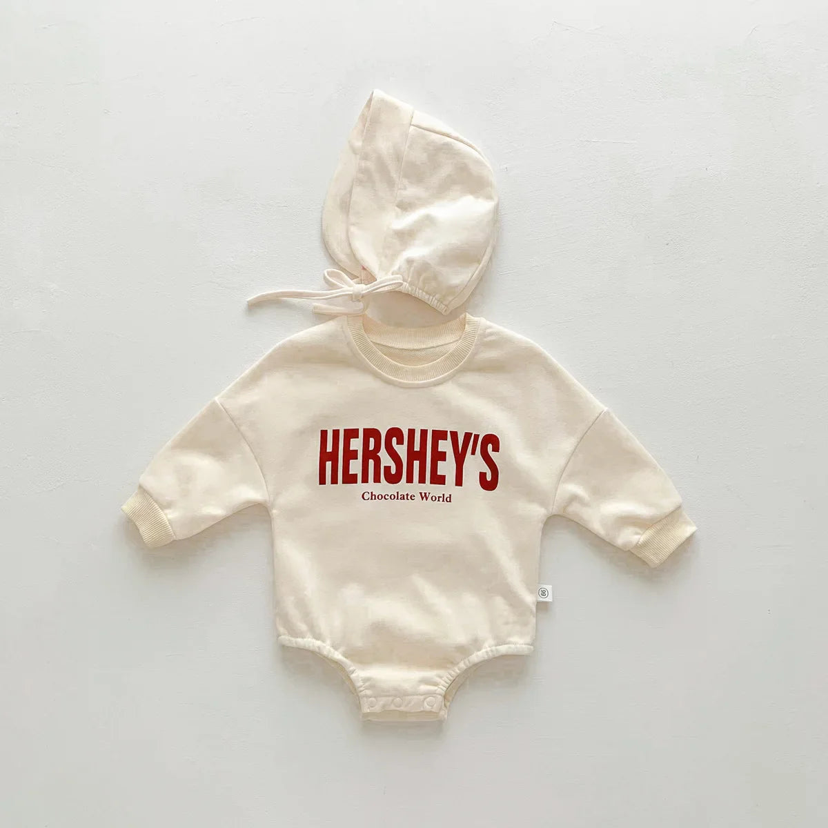 Hershey Print Cotton Bodysuit Romper