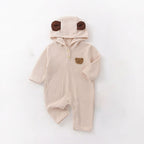 Teddy Bear Ears Jumpsuit Romper