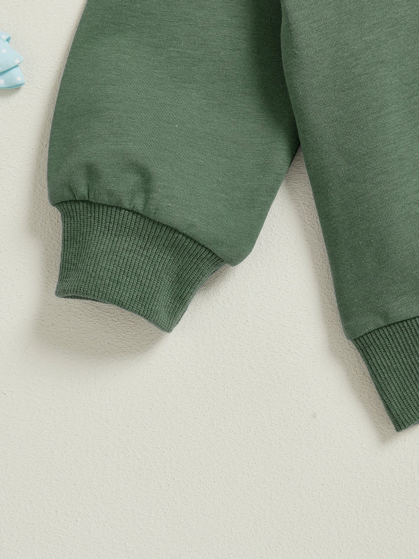 Baby Toddler Kids Boy Girl Solid Color Long Sleeve Round Neck Pullover Loose Top