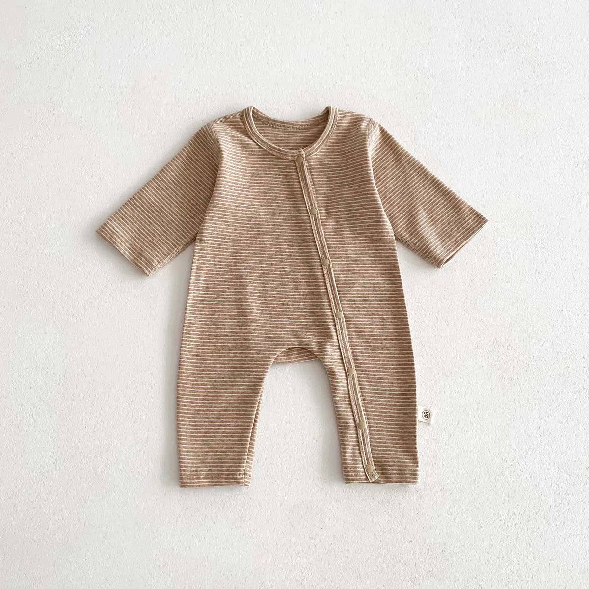 Striped Cotton Baby Romper