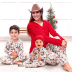 Western Christmas Adult Pajama Pants – Soft Bamboo Unisex