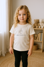 Dadas Coffee Date Organic Cotton Kids T-shirt