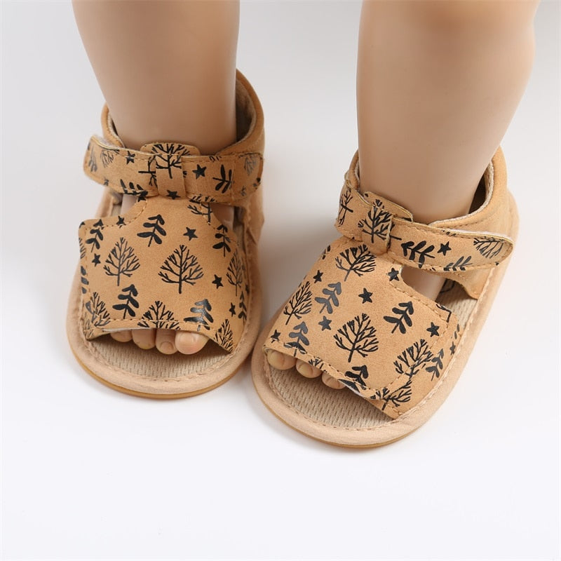 Infant Baby Girls Boys Sandal Non-slip Flat Shoes