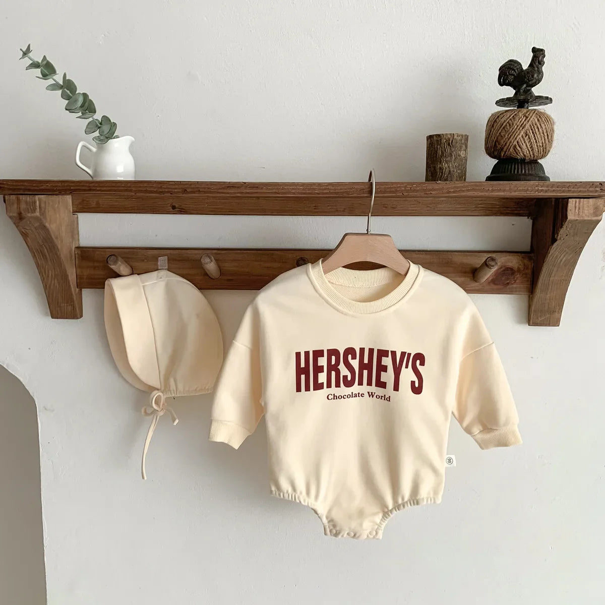 Hershey Print Cotton Bodysuit Romper