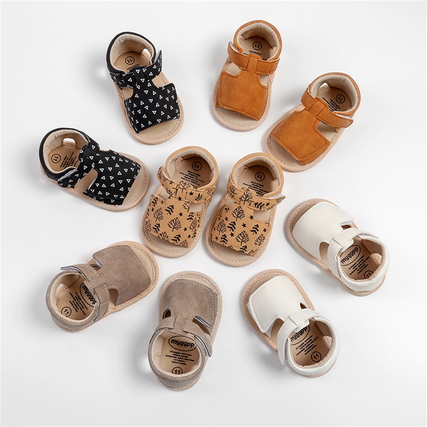 Infant Baby Girls Boys Sandal Non-slip Flat Shoes