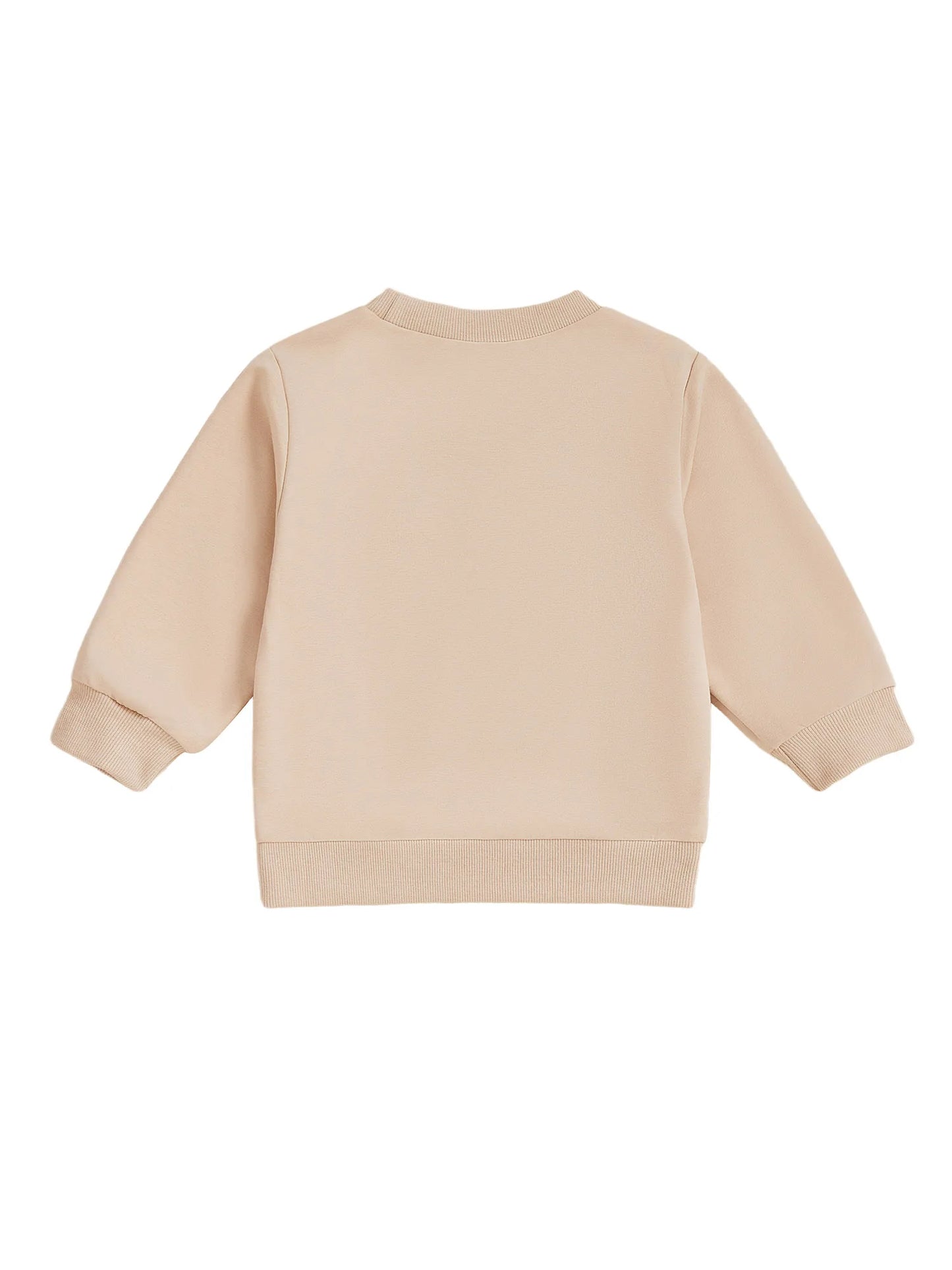 Baby Toddler Boys Girls Long Sleeve Crew Neck Letters Football Sunday Funday Game Day Pullover Top