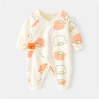 Newborn Printed Casual Jumpsuit Romper
