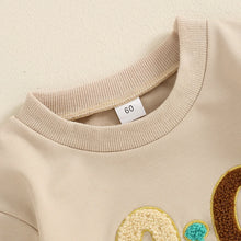 Load image into Gallery viewer, Baby Boy Lil Bro Romper Long Sleeve Round Neck Letter Embroidery Bodysuit Fall Playsuit
