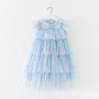 Tulle Rainbow Star Dress