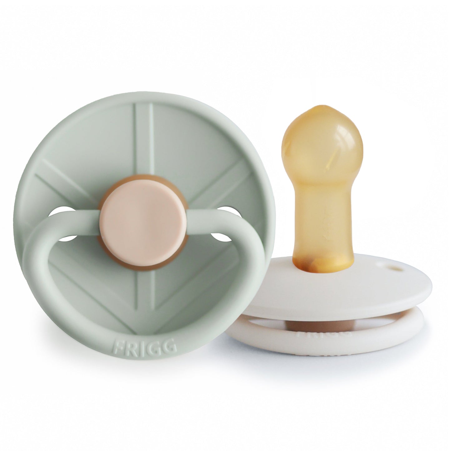 FRIGG Little Viking Natural Rubber Pacifier 2-Pack