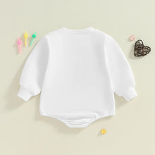 Load image into Gallery viewer, Baby Girls Boys Bubble Romper Birthday Boy / Girl Letter Print Long Sleeve Bodysuit
