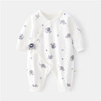 Newborn Printed Casual Jumpsuit Romper