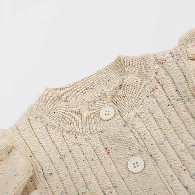 Baby Toddler Girl Romper Sweater Winter Warm Clothes Long Sleeve Thick Jumpsuit Cute Sweet Knitwear Outfit