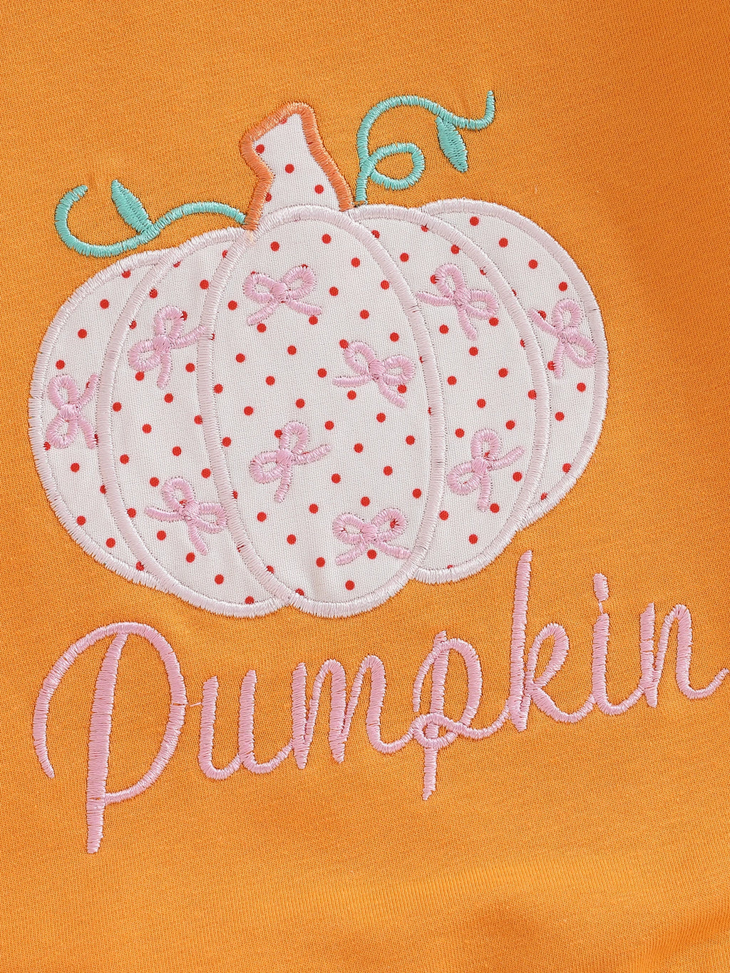 Baby Toddler Boys Girls Long Sleeve Pumpkin/Ghost/Christmas Tree Embroidery Crew Neck Top