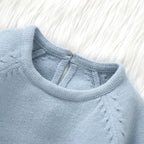 Newborn Dog Design Knitted Bodysuit Romper
