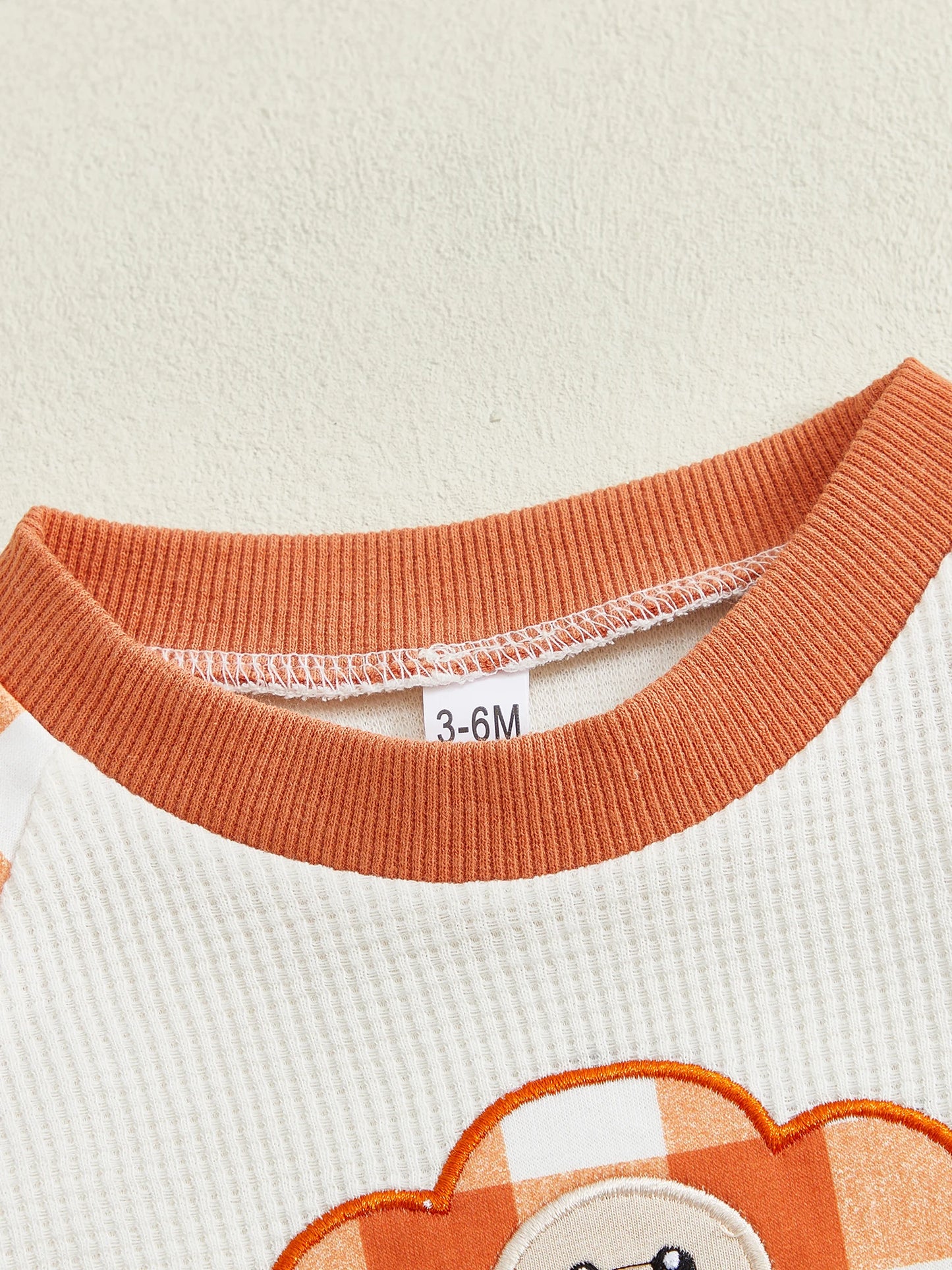 Baby Toddler Boys 2Pcs Plaid Jogger Set Fall Turkey Football Pattern Long Sleeve Round Neck Pullover Top Pants Thanksgiving Outfits