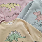 Dinosaur Long Sleeve Sweatshirt Bodysuit Romper