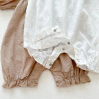 Short Sleeve Jumpsuit Romper Set