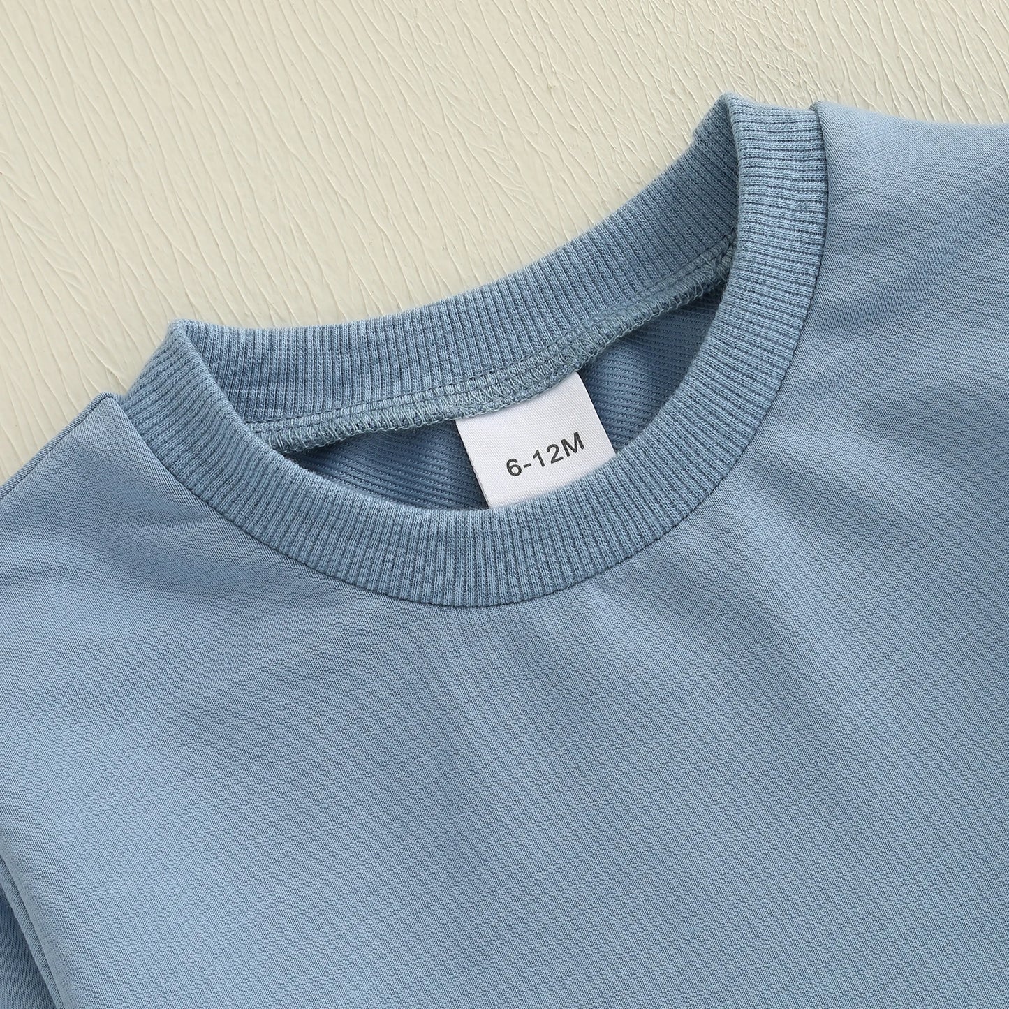 Baby Toddler Boys 2Pcs Casual Clothes Set Color Patchwork Long Sleeve Pullover Top with Elastic Waist Jogger Pants