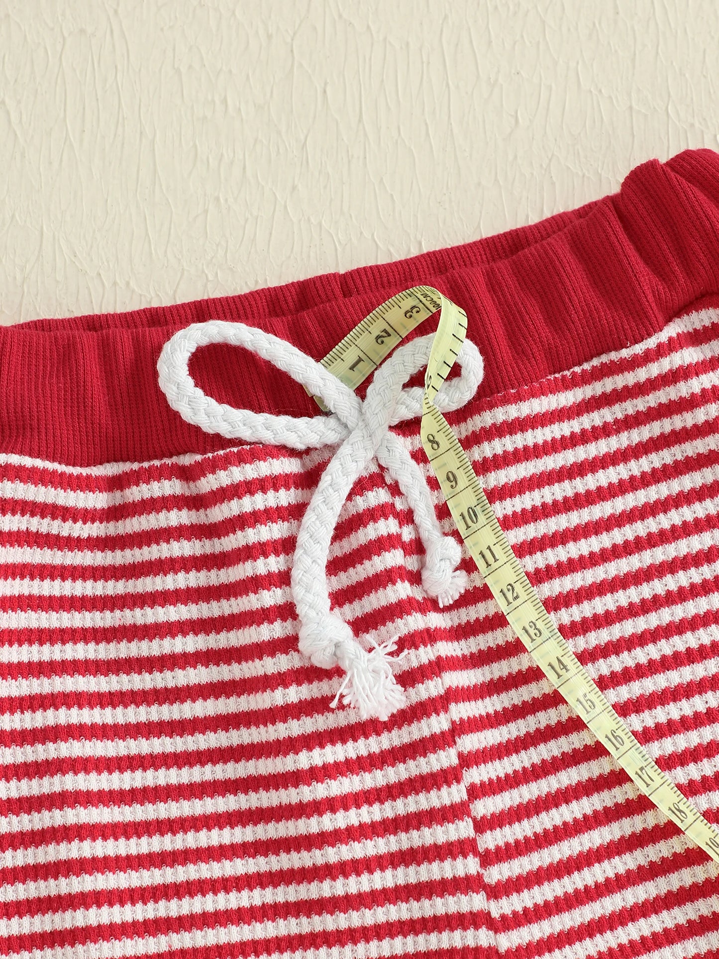 Baby Toddler Boys Girls 2Pcs Christmas Outfit Reindeer Embroidery Stripe Long Sleeve Round Neck Pullover Top + Elastic Waist Long Pants Jogger Set