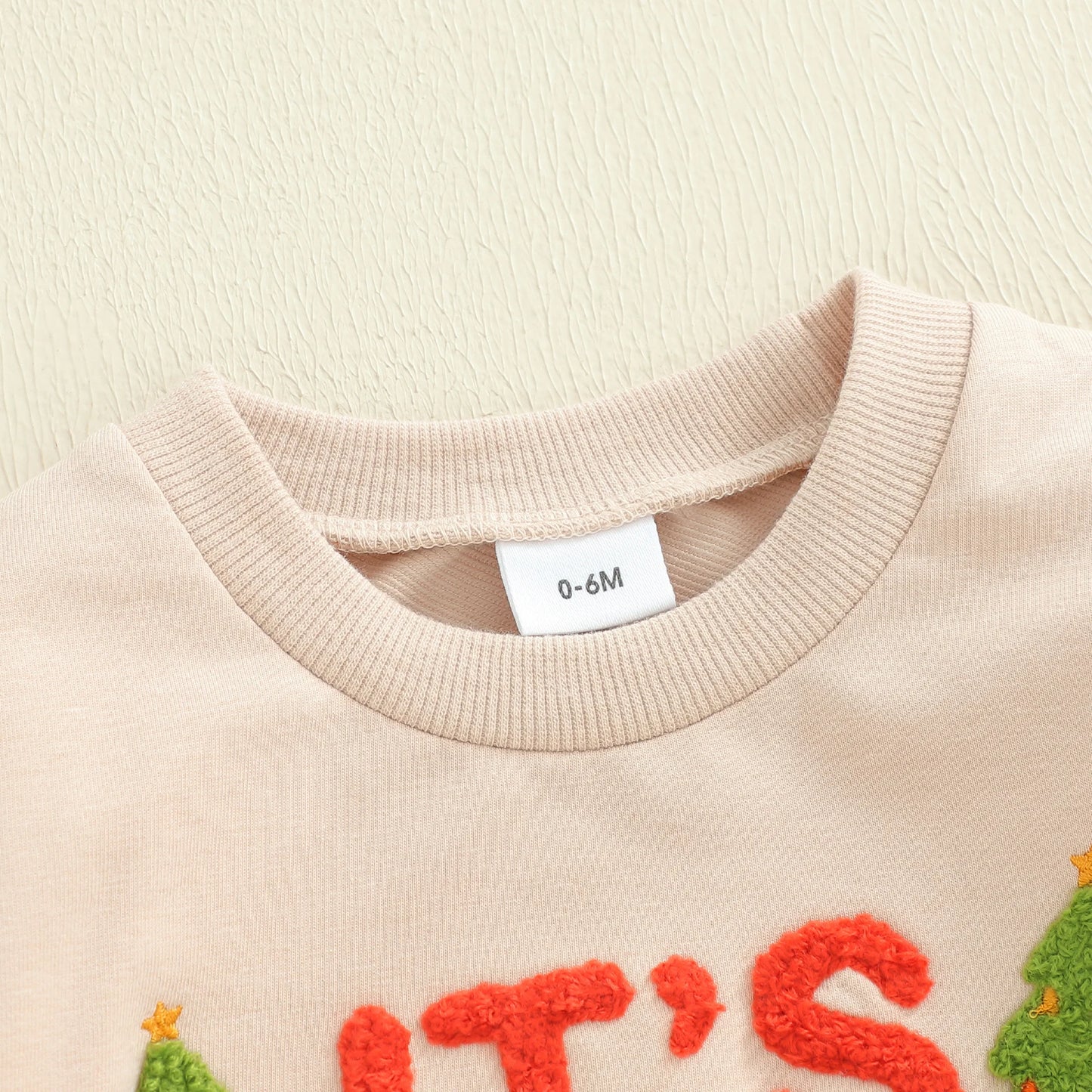 Baby Toddler Boys 2Pcs Christmas It's A Beaut Clark Outfits Long Sleeve Crew Neck Letter Embroidery Top and Elastic Waist Pants Jogger Set