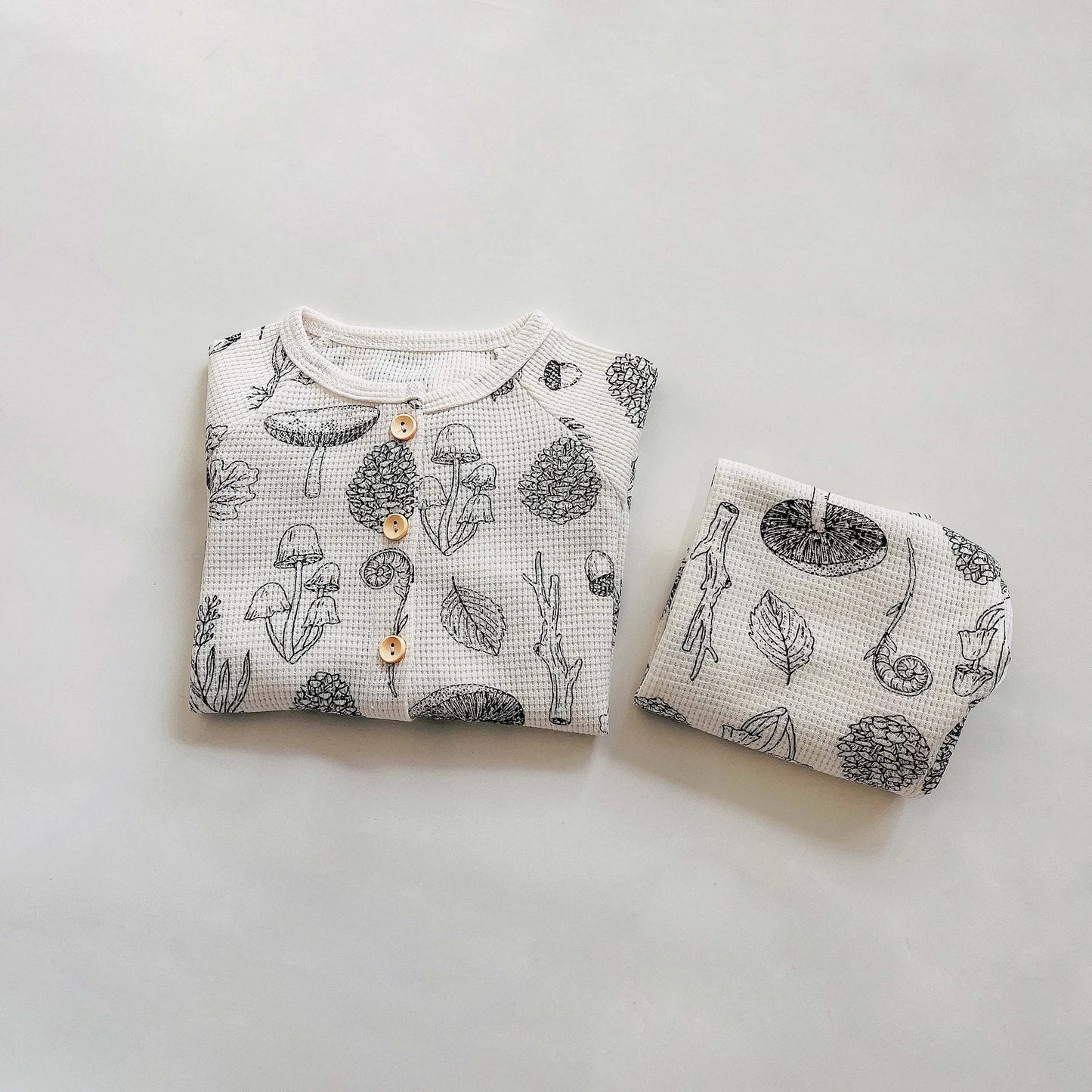 Toddler Kid Boy Girl 2Pcs Clothes Set Autumn Winter Infant Pajamas Set Long Sleeve Top Pants Suit Children Homewear Outfit
