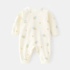 Newborn Printed Casual Jumpsuit Romper