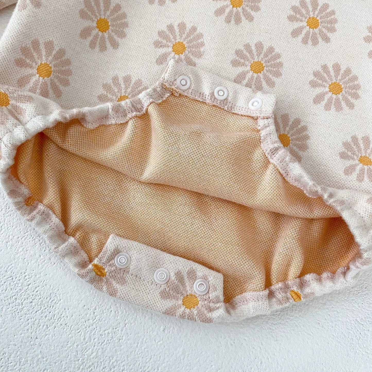 Baby Toddler Girl Clothes Flower Bubble Romper Long Sleeve Thick Warm Jumpsuit