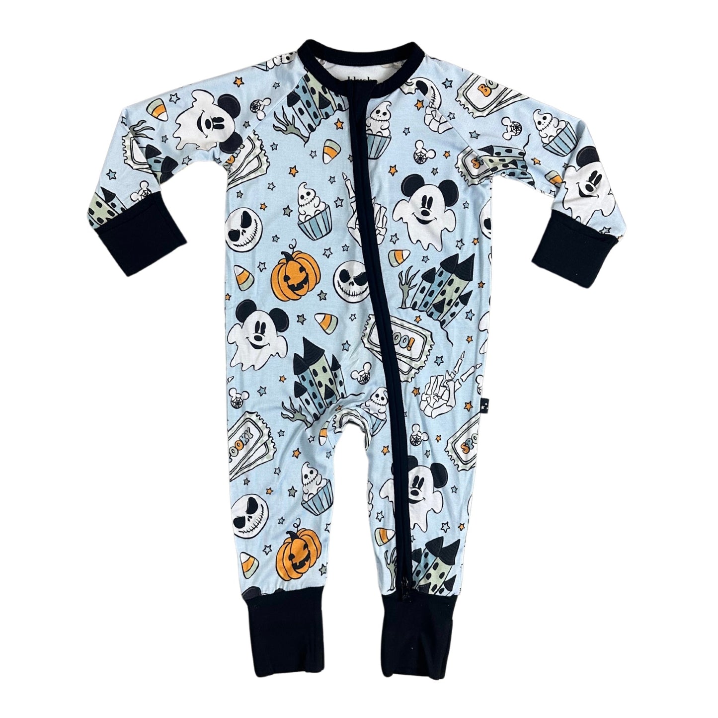 Oogie (blue) - Zippy Zipper Romper