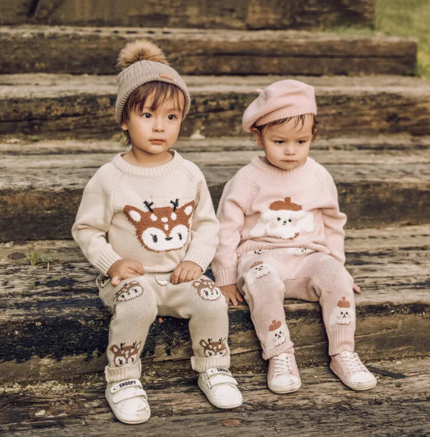 Kids Loungewear Sweater and Pants Set