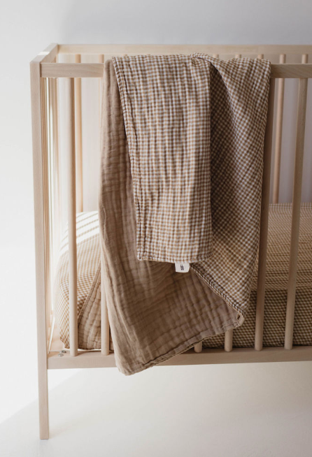 Muslin Quilt | Golden Gingham