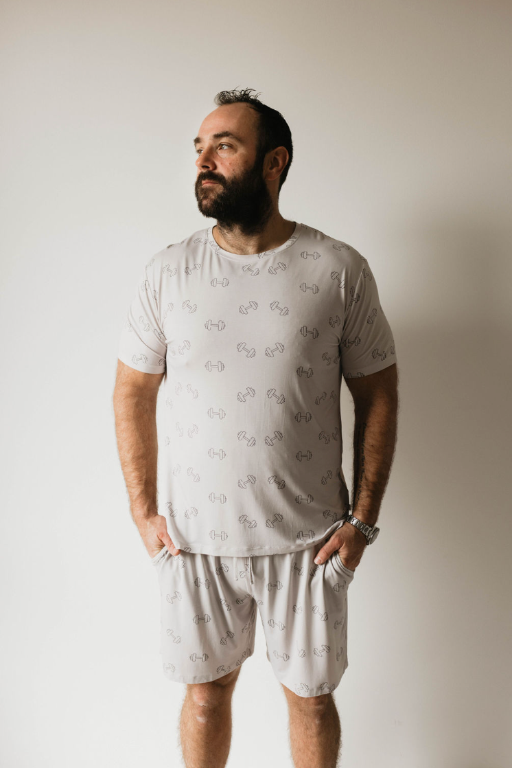 Men's Bamboo Short Pajama  | Arm Day