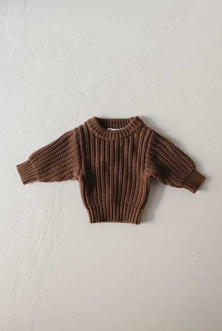 Knit Sweater | Hot Cocoa