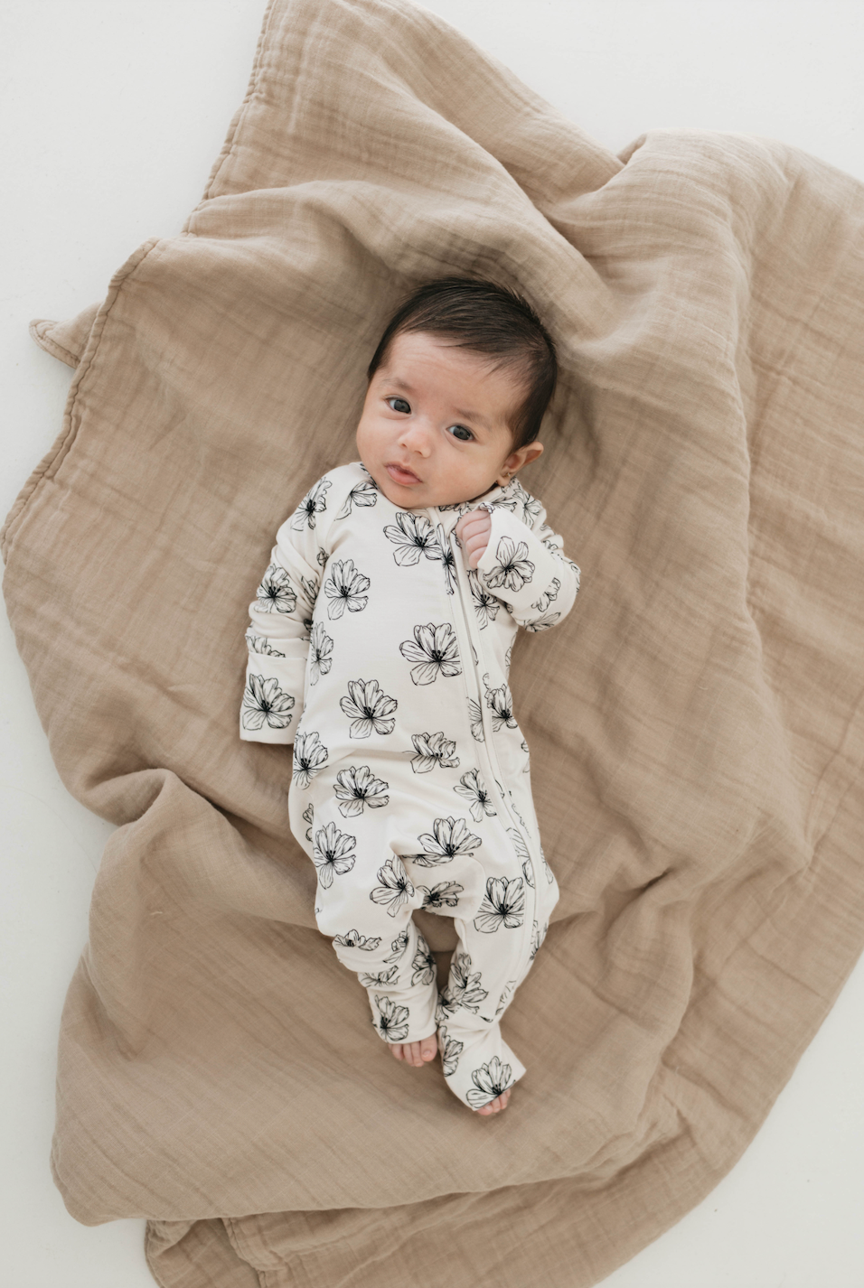 Bamboo Zip Pajamas | Desert Bloom