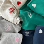 I love you Jogger Set