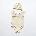 Girls Floral Swimming Suit