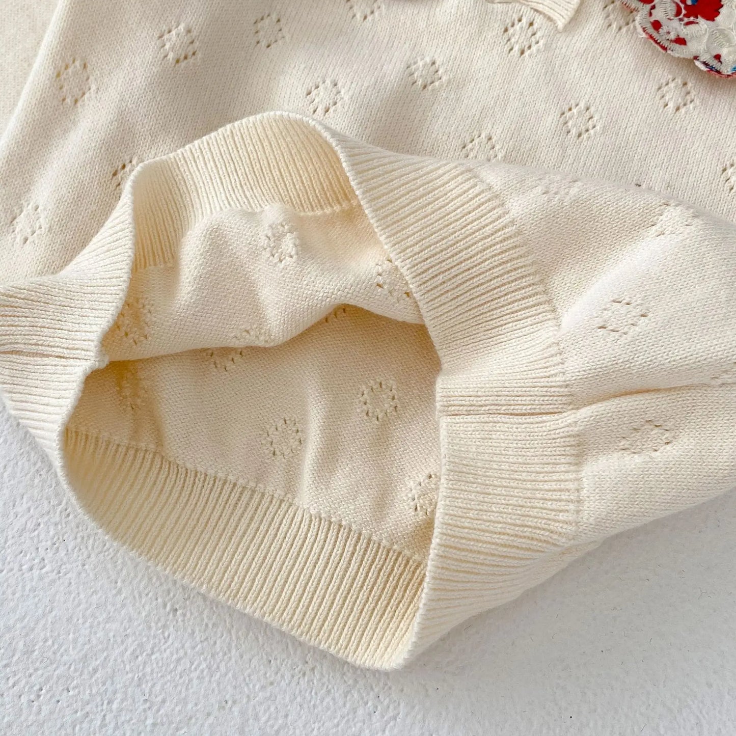 Baby Toddler Girl Autumn Winter Clothes Infant Flower Sweater Long Sleeve Knit Pullover Top Knitwear Floral Top