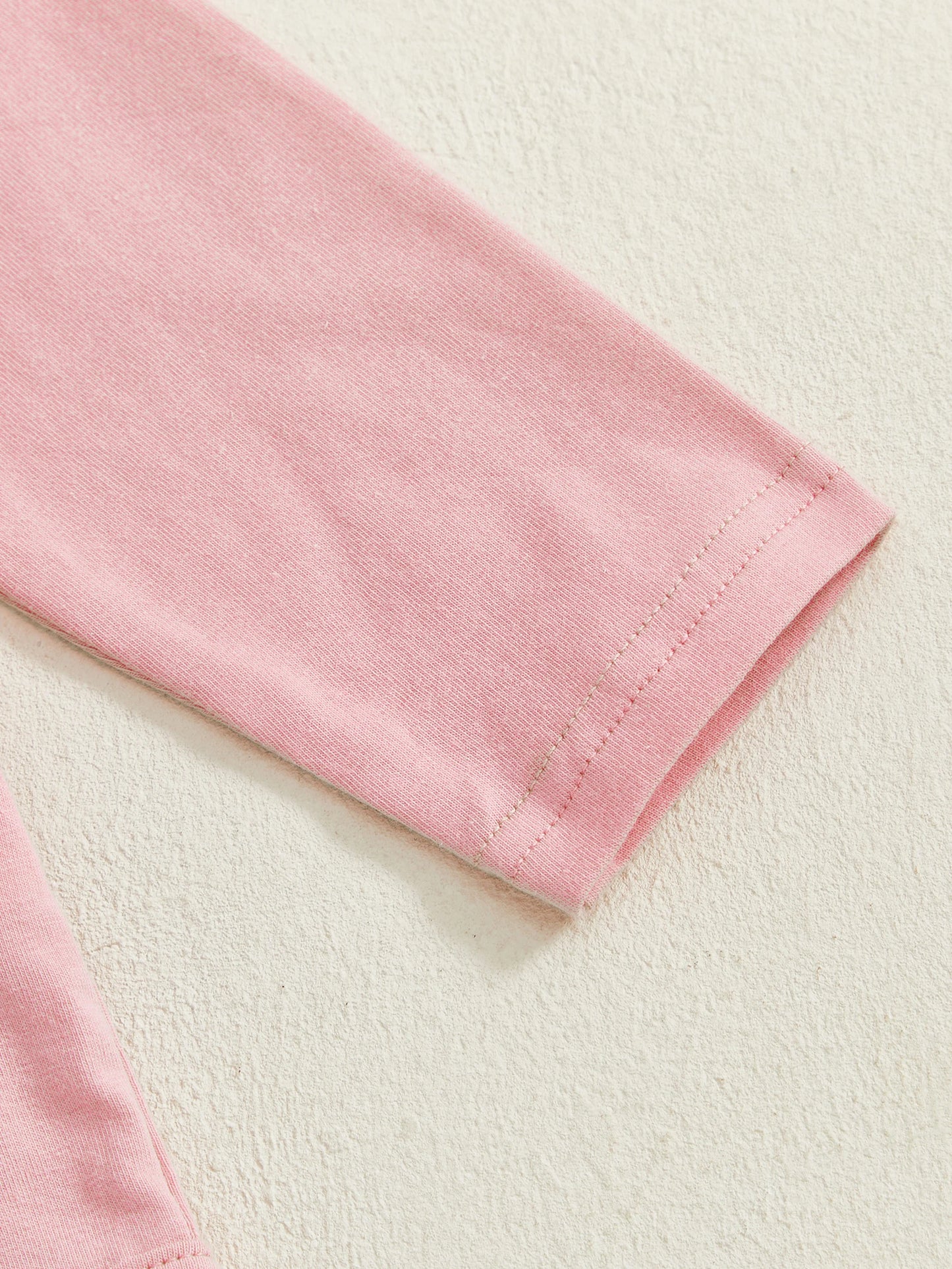 Baby Girls 3Pcs Game Day Fall Outfit Football Print Long Sleeves Romper and Elastic Flared Pants Headband Set Cute Clothes