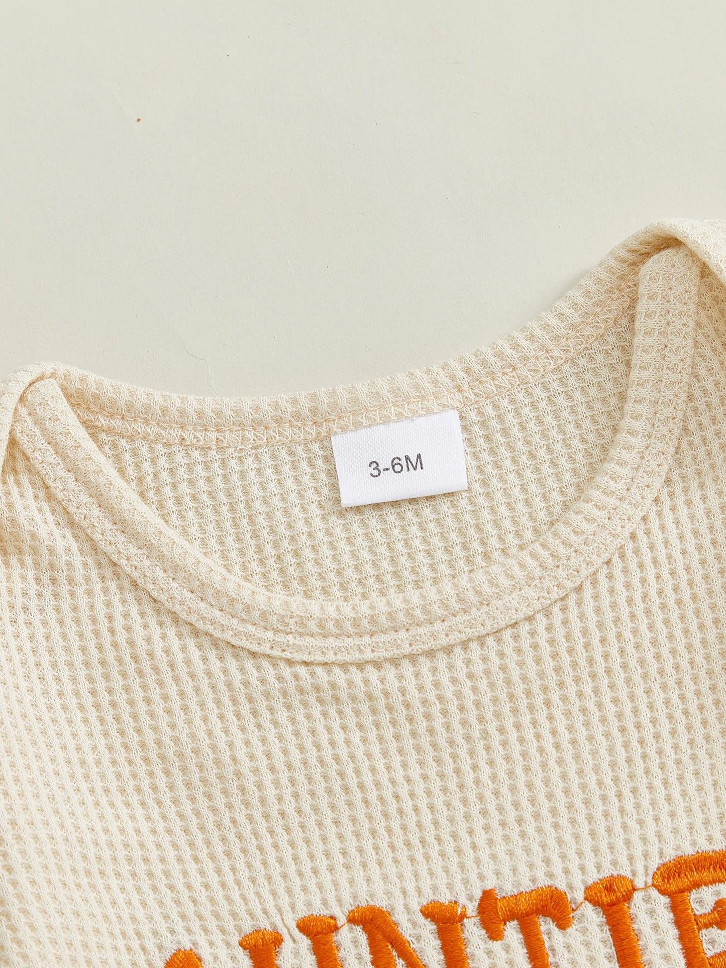 Baby Boys Girls 2Pcs Auntie's Little Bestie Fall Outfits Long Sleeve Letter Embroidery Jumpsuit with Hat Set Clothes