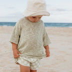 Checkered Knitted Resort Set