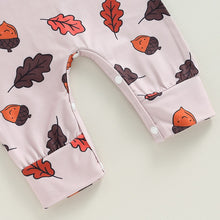 Load image into Gallery viewer, Baby Boy Girl Halloween Jumpsuit Tank Top Crew Neck Pumpkin/Ghost/Leaves Print Romper
