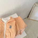 B Stitch Zip Up Jogger Set