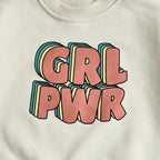 GIRL POWER Patchwork Sweater Bodysuit Romper