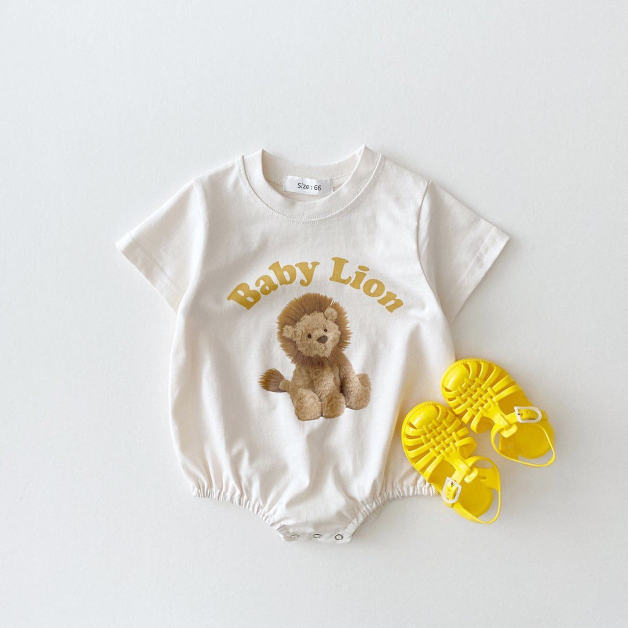 Cartoon Tee Bodysuit Romper