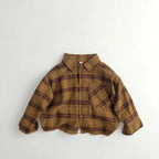Boys Fall Plaid Shirt