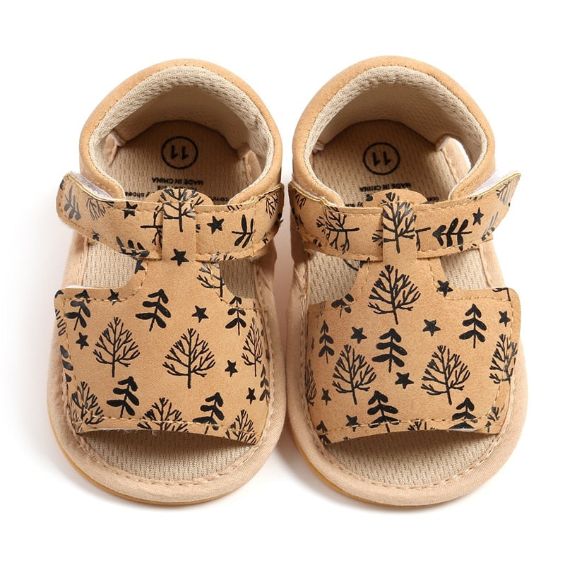 Infant Baby Girls Boys Sandal Non-slip Flat Shoes