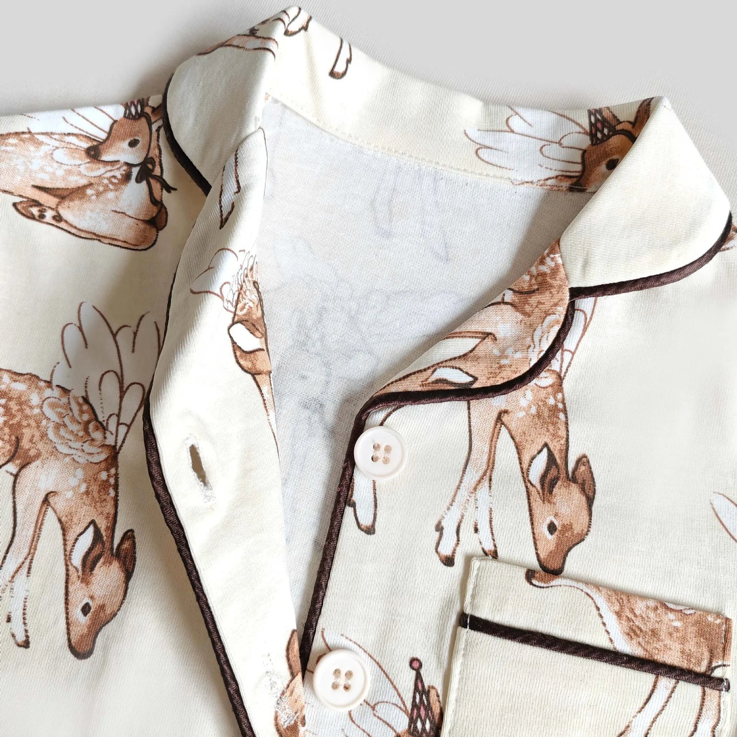 Toddler Kid Baby Boy Girl 2Pcs Clothes Set 100% Cotton Autumn Winter Pajamas Set Animals Print