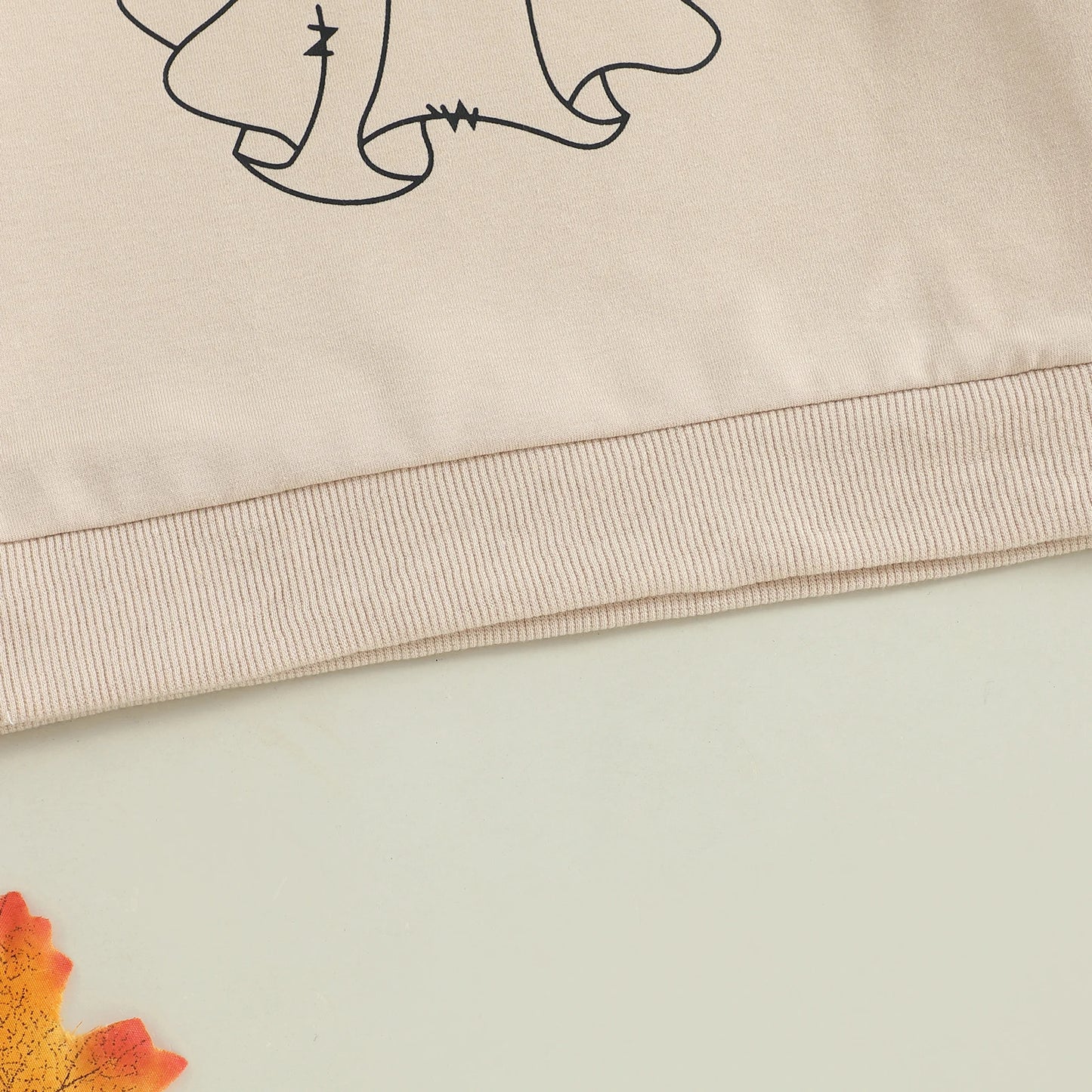 Baby Toddler Girls Boys Halloween Ghost Pumpkin Print Stylish Loose Fit Casual O-Neck Long Sleeve Pullover Top